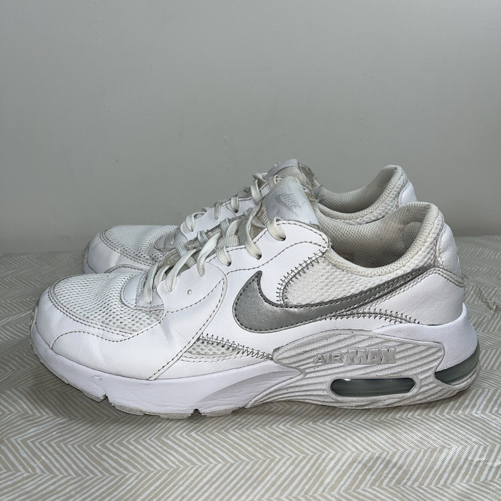 Nike Air Max Excee Womens Sneakers 8.5 Pure White Running‎ Shoes CD5432-114 - Picture 2 of 16